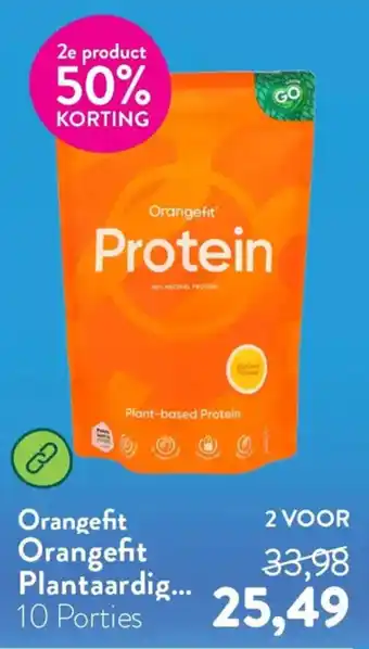 Holland & Barrett Orangefit Protein aanbieding