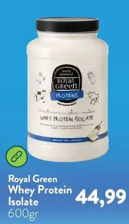 Holland & Barrett Royal Green Whey Protein Isolate aanbieding