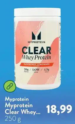Holland & Barrett Myprotein Clear Whey aanbieding