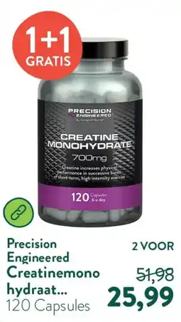 Holland & Barrett Precision Engineered Creatinemono hydraat aanbieding