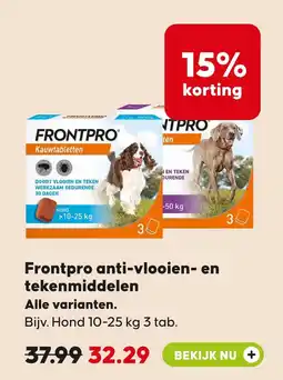 Pets Place Frontpro kauwtabletten aanbieding