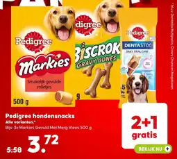Pets Place Pedigree hondensnacks aanbieding