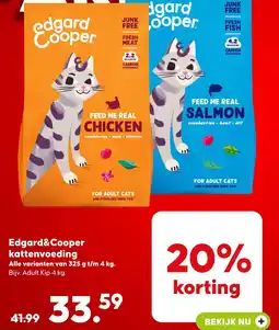 Pets Place Edgard & Cooper Kattenvoeding aanbieding
