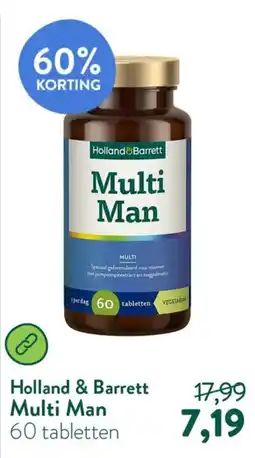 Holland & Barrett Holland & Barrett Multi Man aanbieding