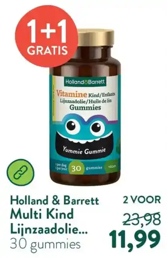 Holland & Barrett Holland & Barrett Multi Kind Lijnzaadolie... aanbieding