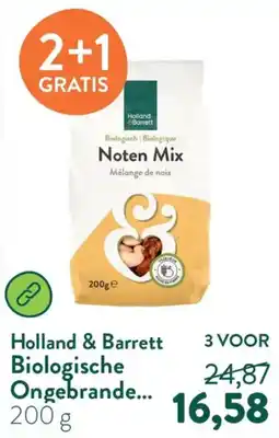 Holland & Barrett Holland & Barrett Biologische Ongebrande Noten Mix aanbieding