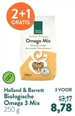 Holland & Barrett Holland & Barrett Biologische Omega 3 Mix aanbieding
