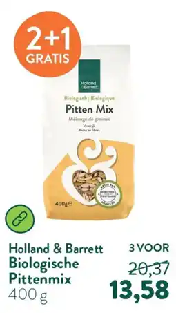 Holland & Barrett Holland & Barrett Biologische Pittenmix aanbieding