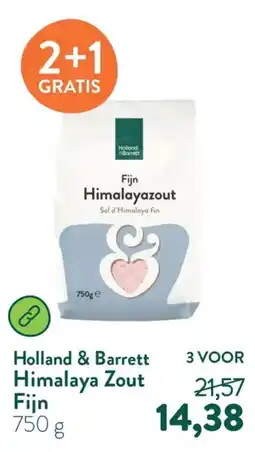 Holland & Barrett Holland & Barrett Himalaya Zout Fijn aanbieding