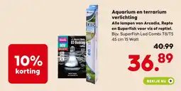 Pets Place Arcadia SuperFish Led Combi T8/T5 aanbieding