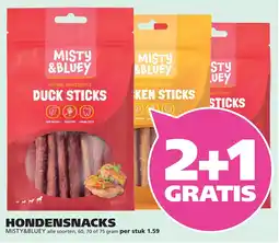 Ranzijn Misty&Bluey Duck Sticks aanbieding