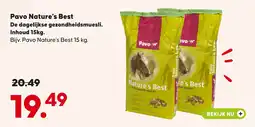 Pets Place Pavo Nature's Best aanbieding