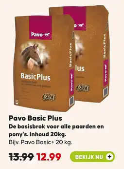 Pets Place Pavo Basic Plus aanbieding