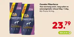 Pets Place Cavalor Fiberforce aanbieding