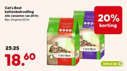 Pets Place Cat's Best kattenbakvulling aanbieding