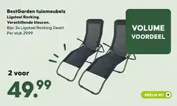 Pets Place BestGarden ligstoel rocking aanbieding