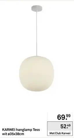 Karwei KARWEI hanglamp Tess aanbieding