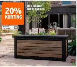 GAMMA gamma tuin opbergbox aanbieding