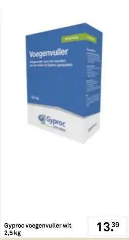Karwei Gyproc voegenvuller wit aanbieding