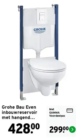 GAMMA Grohe Bau Even aanbieding