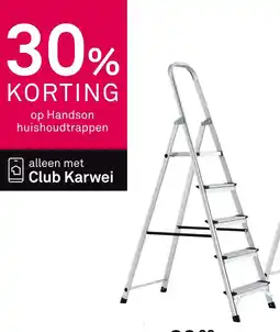 Karwei Handson Huishoudtrap aanbieding