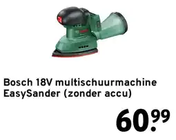 GAMMA Bosch 18V multischuurnmachine EasySander aanbieding