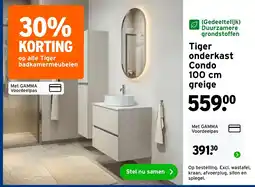 GAMMA Tiger Onderkast Condo aanbieding