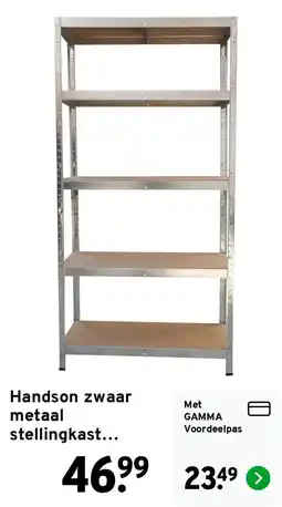 GAMMA Handson zwaar metaal stellingkast... aanbieding