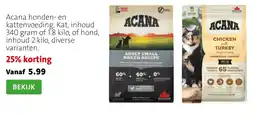 Intratuin Acana honden- en kattenvoeding aanbieding