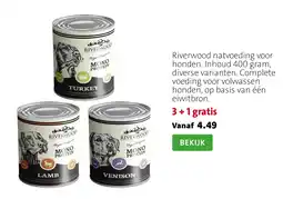 Intratuin Riverwood natvoeding voor honden aanbieding