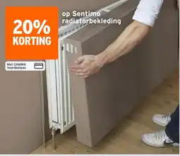 GAMMA Sentimo radiatorbekleding aanbieding