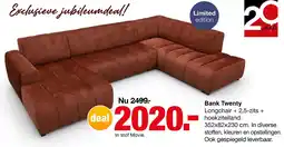 Budget Home Store Bank Twenty aanbieding