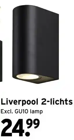 GAMMA Liverpool 2-lichts aanbieding