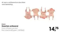 HANOS Robin Kwartels ontbeend aanbieding