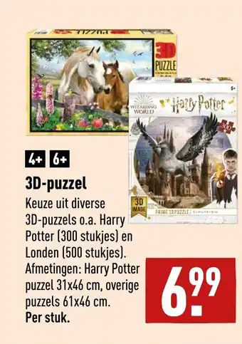 ALDI 3D-puzzel aanbieding