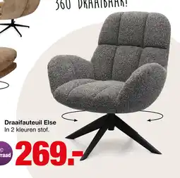 Budget Home Store Draaifauteuil Else aanbieding