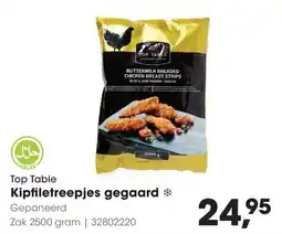 HANOS Top Table Kipfiletrepjes gegaard aanbieding