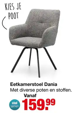 Budget Home Store Dania Eetkamerstoel aanbieding