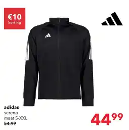 Scapino adidas sereno aanbieding