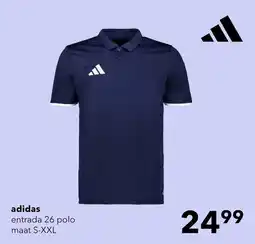 Scapino adidas entrada 26 polo aanbieding