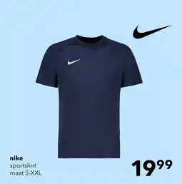 Scapino nike sportshirt aanbieding