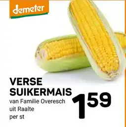 Ekoplaza demeter verse suikermais aanbieding