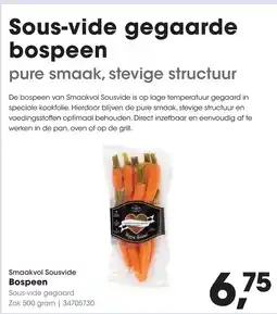 HANOS Smaakvol Sousvide Bospeen aanbieding