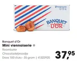 HANOS Banquet d'Or Mini viennoiserie aanbieding