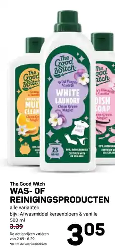 Ekoplaza The Good Witch WAS- OF REINIGINGSPRODUCTEN aanbieding