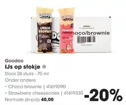 HANOS Goodoo IJs op stokje aanbieding