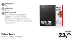 HANOS Van der Zee Pulled Beef aanbieding
