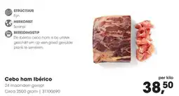 HANOS Cebo ham Ibérico aanbieding