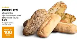 Ekoplaza Pur Pain PICCOLO'S aanbieding