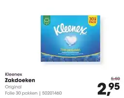 HANOS Kleenex Zakdoeken aanbieding